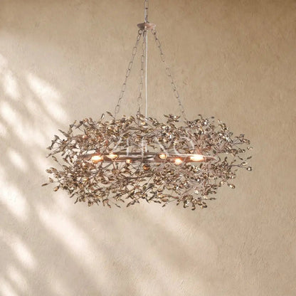 Fiory Crown Crystal Branch Chandelier - Zelno