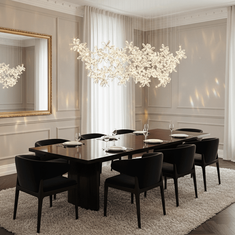 Floating Butterfly Chandelier - Zelno Lighting
