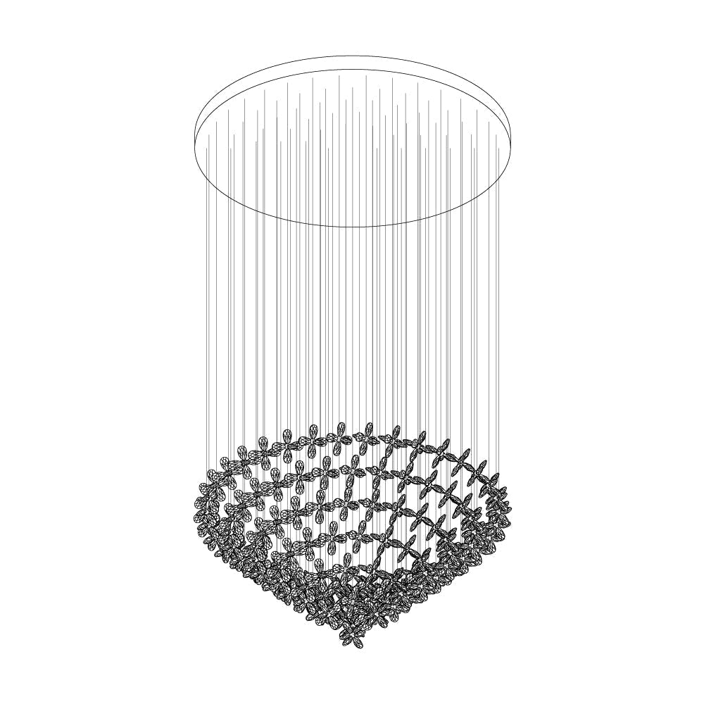 Floating Butterfly Chandelier - Zelno Lighting