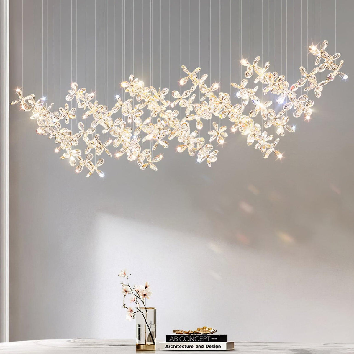 Floating Butterfly Chandelier - Zelno Lighting