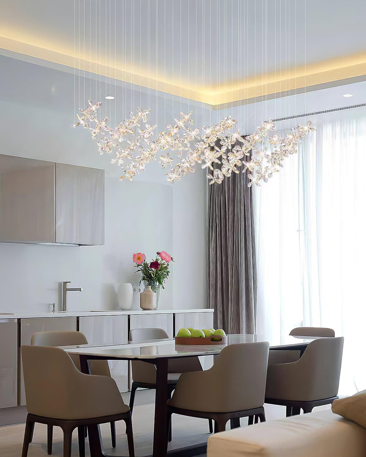 Floating Butterfly Chandelier - Zelno Lighting