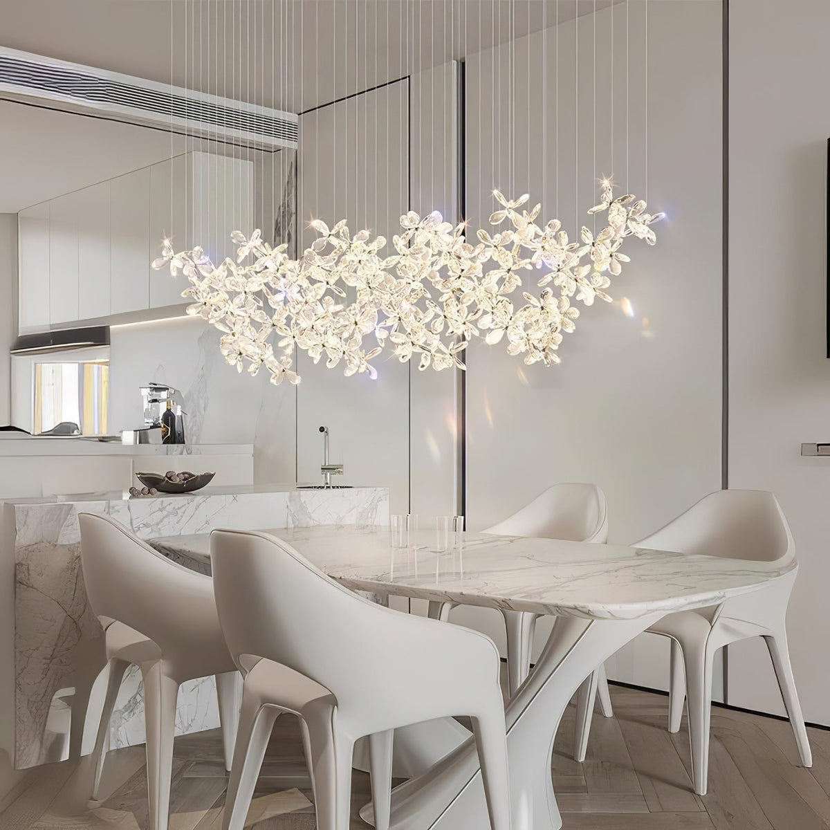 Floating Butterfly Chandelier - Zelno Lighting