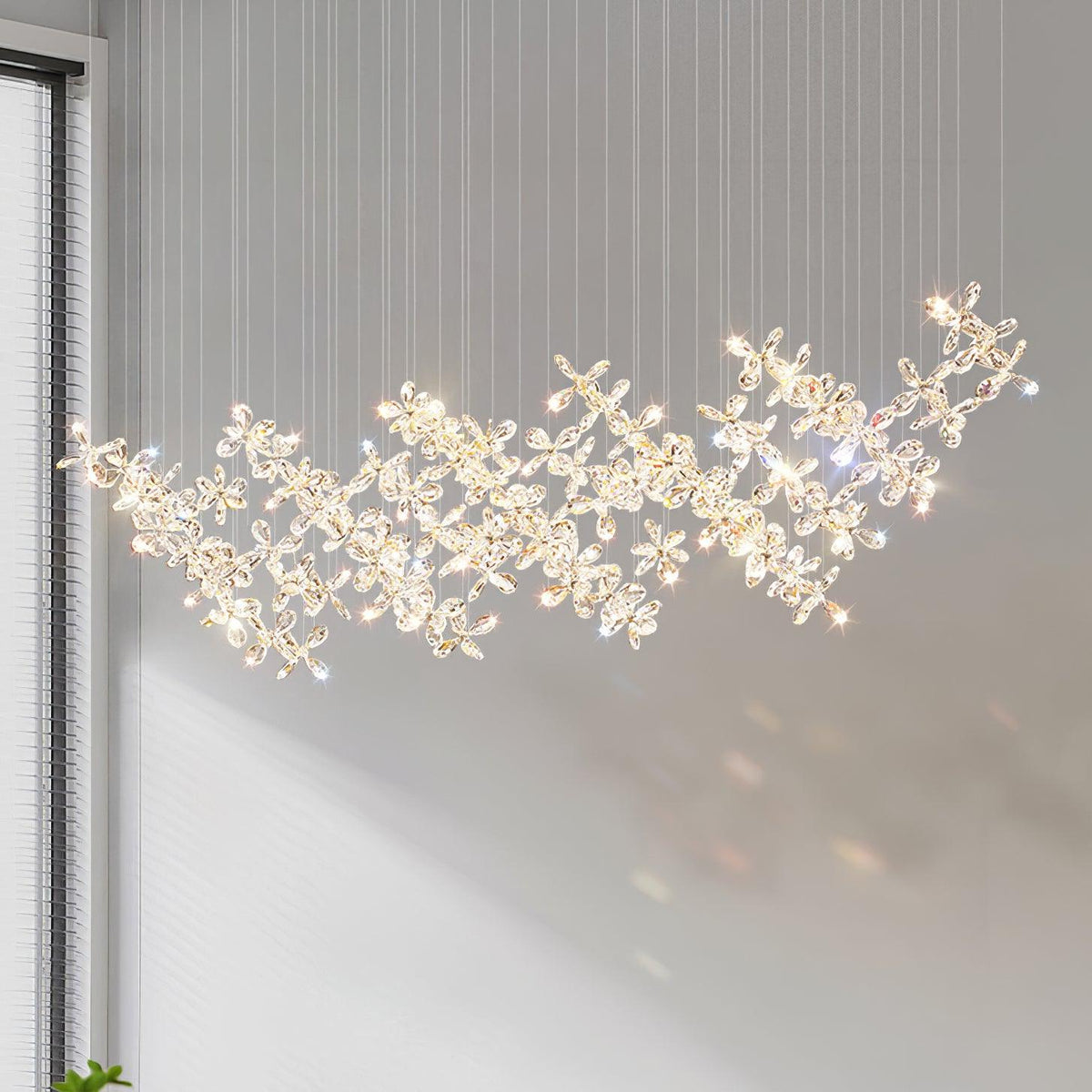 Floating Butterfly Chandelier - Zelno Lighting