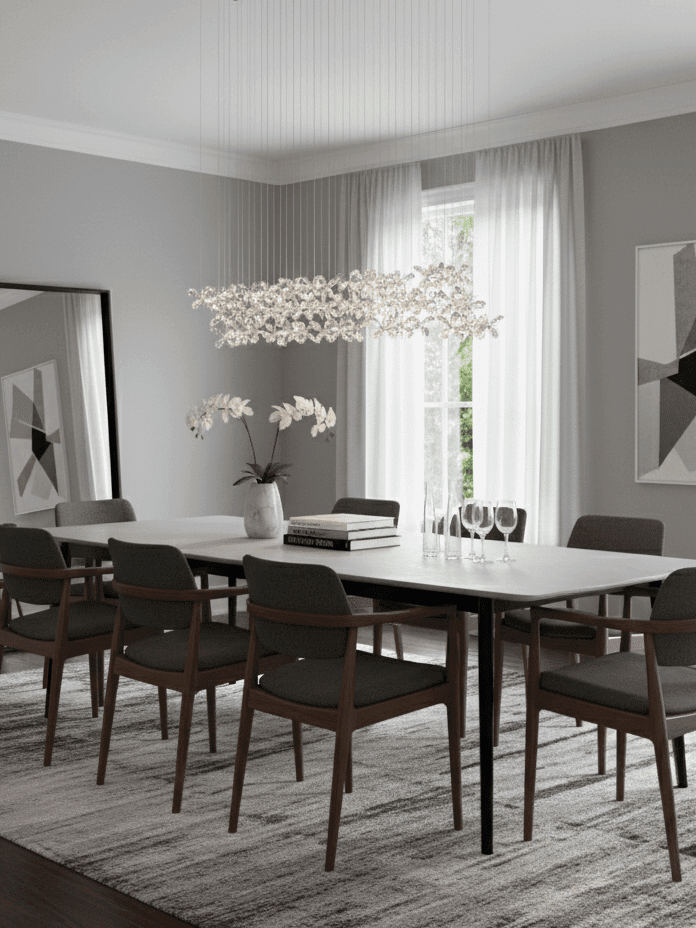 Floating Butterfly Chandelier - Zelno Lighting