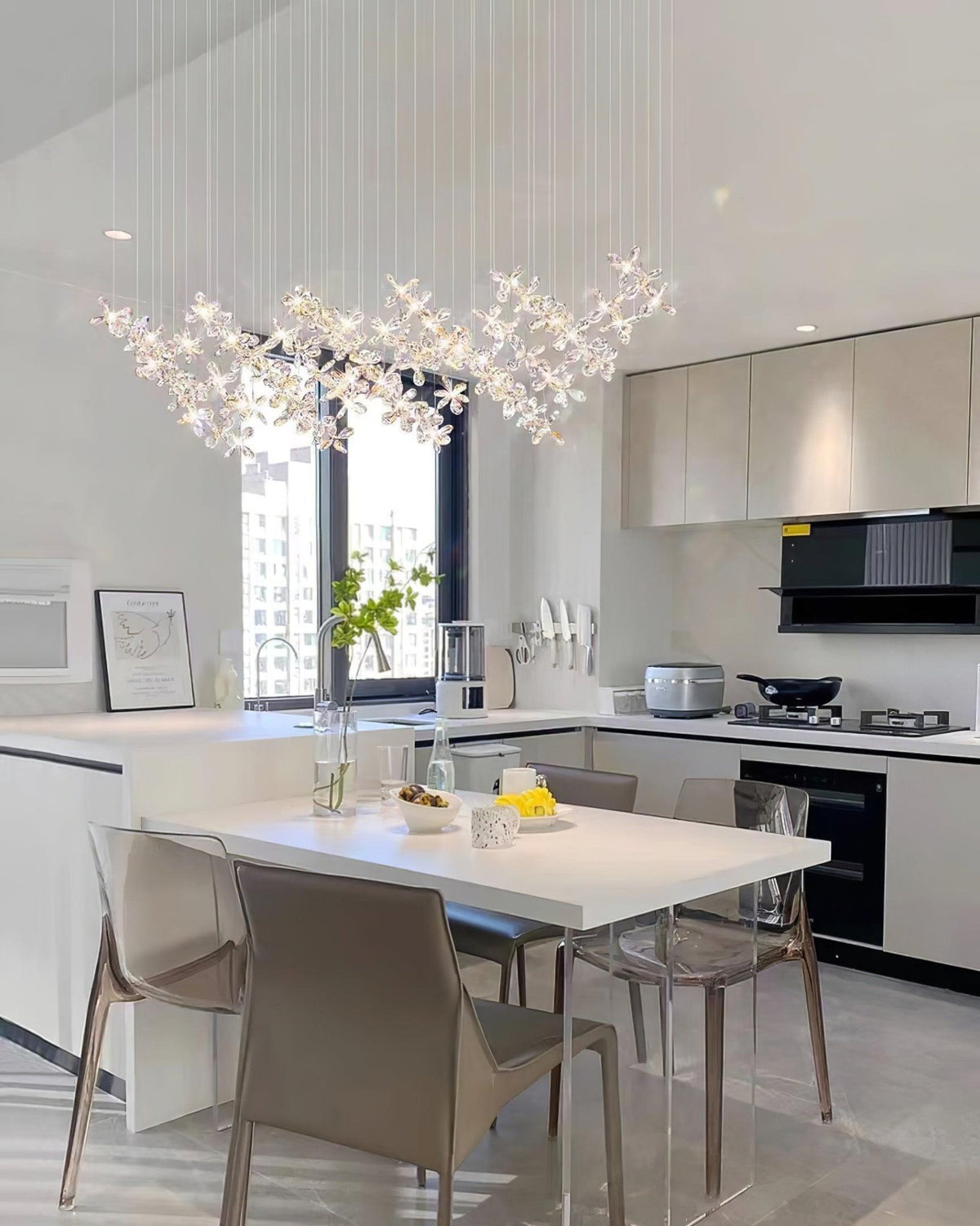 Floating Butterfly Chandelier - Zelno Lighting