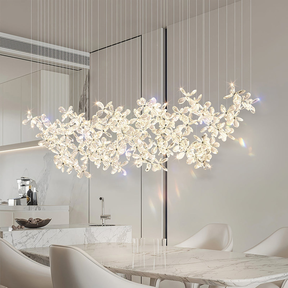Floating Butterfly Chandelier - Zelno Lighting