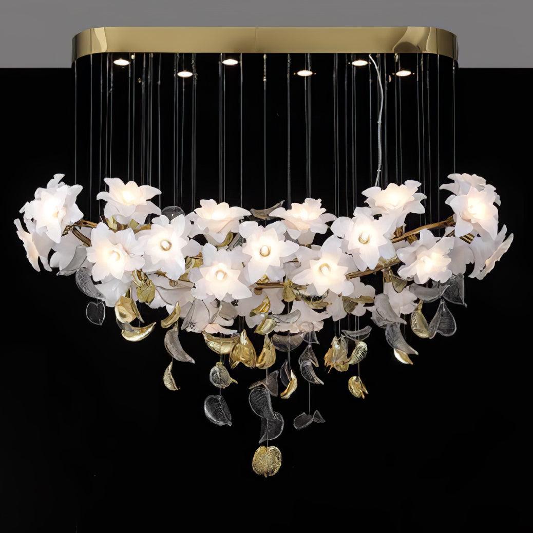 Flying Flowers Fluttering Chandelier - Zelno Lighting