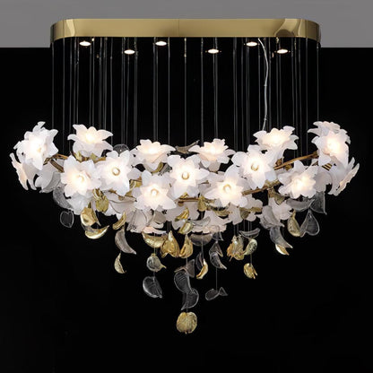 Flying Flowers Fluttering Chandelier - Zelno Lighting