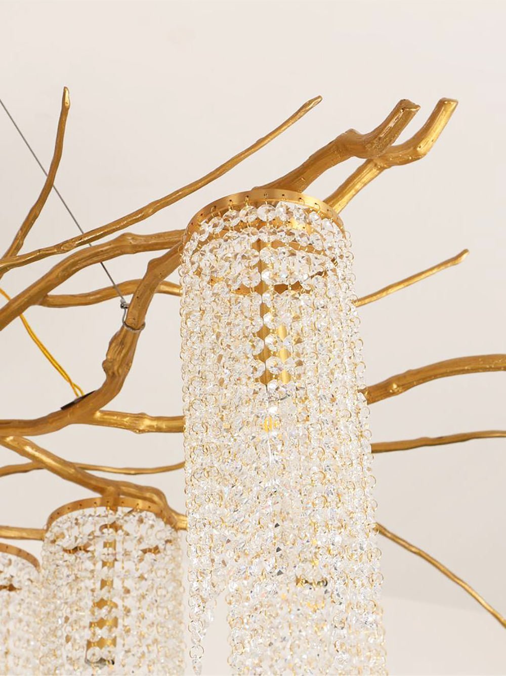 Forest Dawn Brass Branch Chandelier - Zelno Lighting