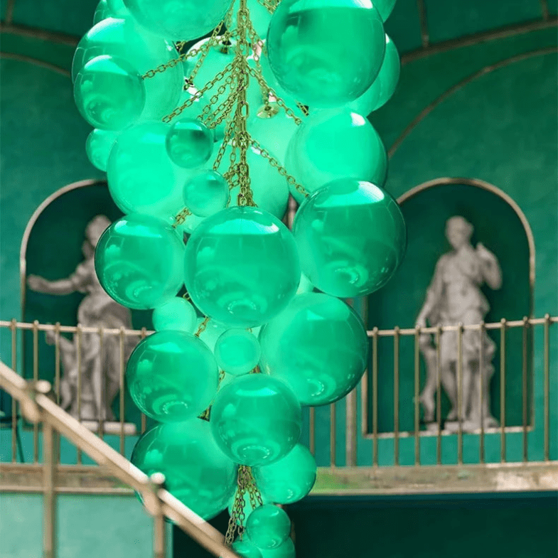 Fruit Grape Hanging Swag Chandelier - Zelno Lighting