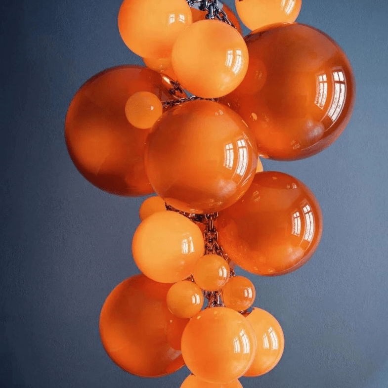 Fruit Grape Hanging Swag Chandelier - Zelno Lighting