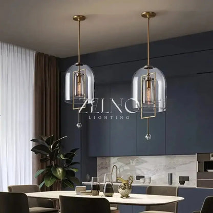 Fulcrum Modern Light Luxury Design Pendant Light 15“ - Zelno