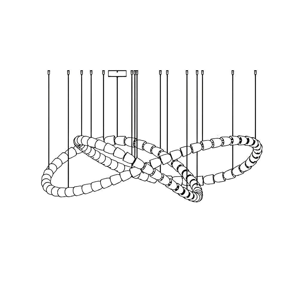 Gabriel Chandelier C - Zelno Lighting