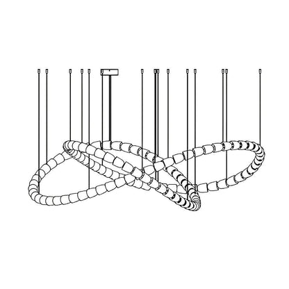 Gabriel Chandelier C - Zelno Lighting