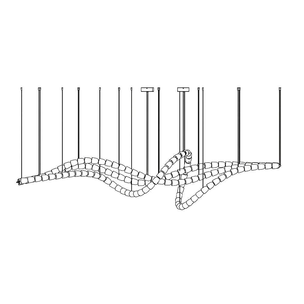 Gabriel Chandelier D - Zelno Lighting