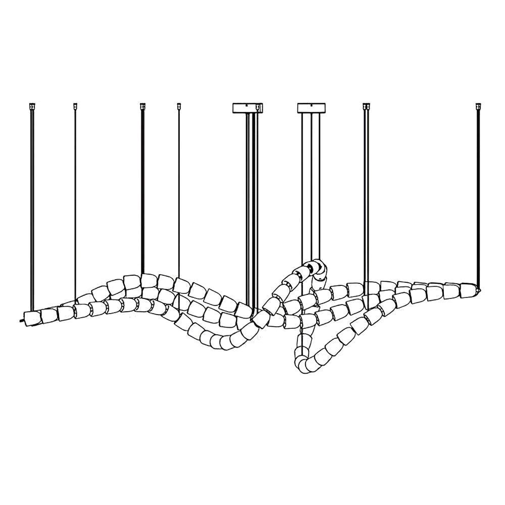 Gabriel Chandelier D - Zelno Lighting