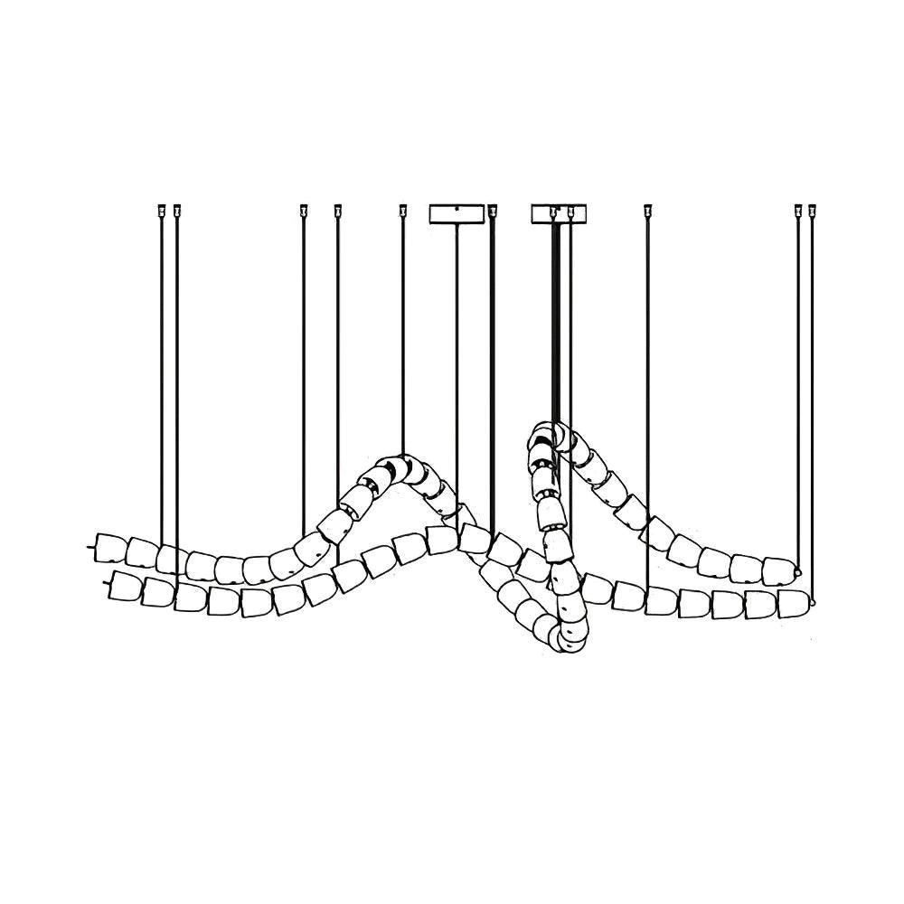 Gabriel Chandelier D - Zelno Lighting