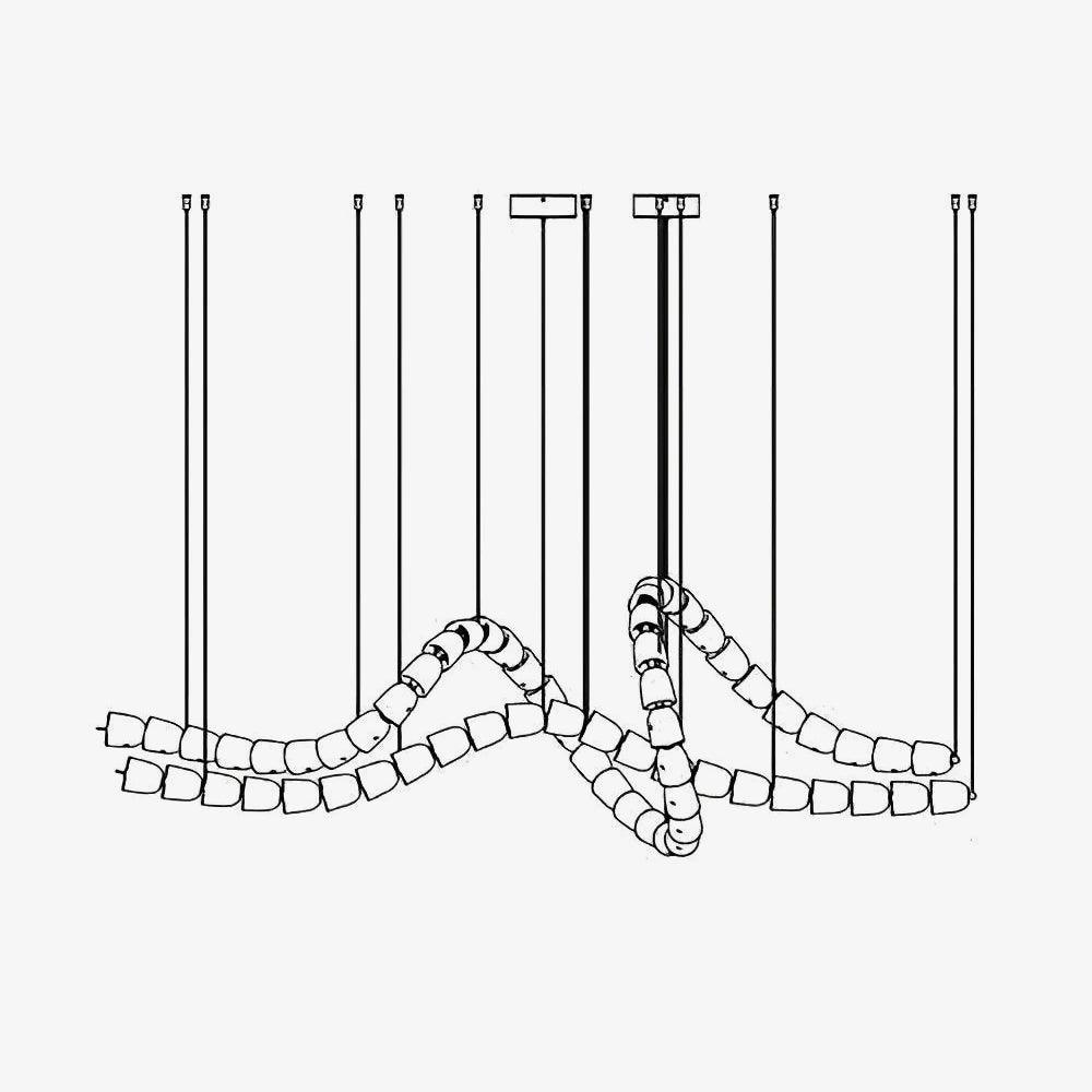 Gabriel Chandelier D - Zelno Lighting