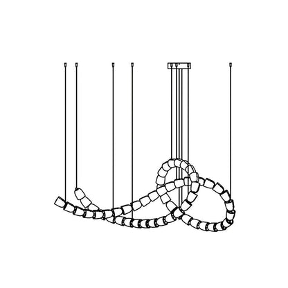 Gabriel Chandelier H - Zelno Lighting