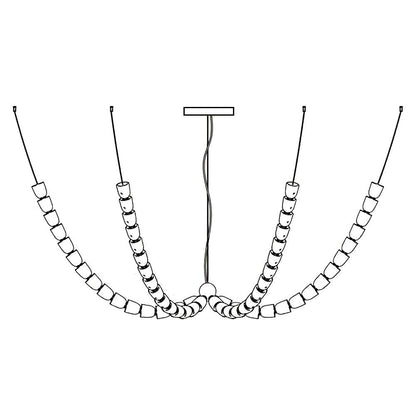 Gabriel Chandelier K - Zelno Lighting