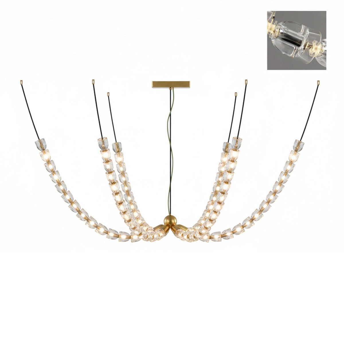 Gabriel Chandelier K - Zelno Lighting