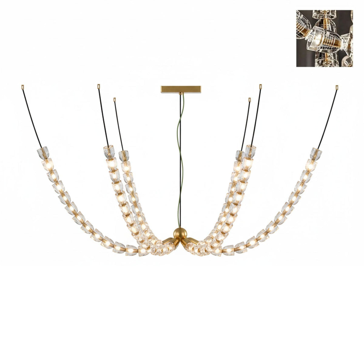Gabriel Chandelier K - Zelno Lighting