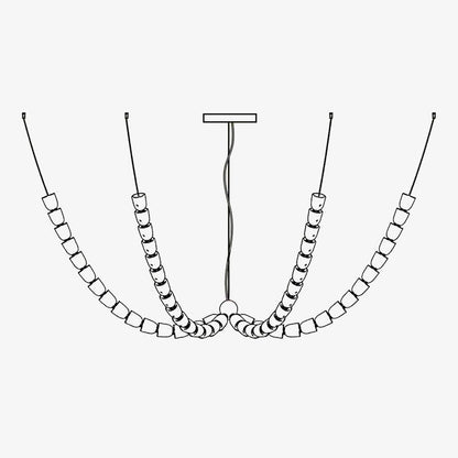 Gabriel Chandelier K - Zelno Lighting