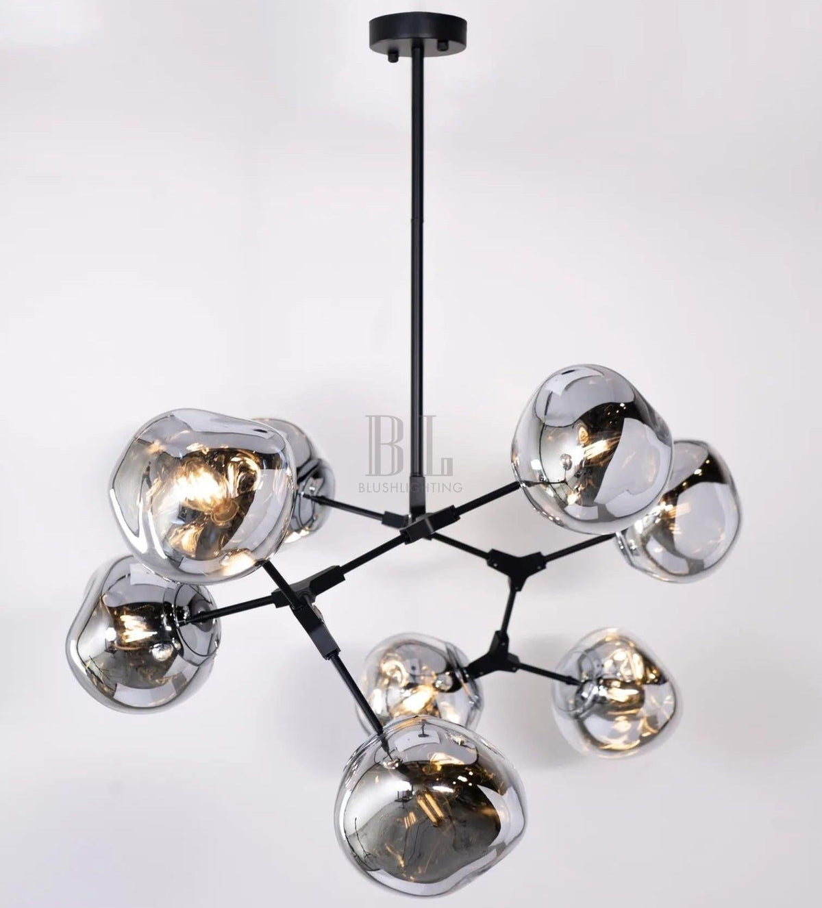 Galaxy Ball Glass Crystal Pendant Chandelier - Zelno Lighting
