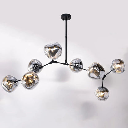 Galaxy Ball Glass Crystal Pendant Chandelier - Zelno Lighting