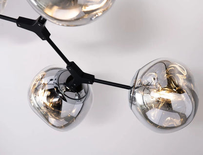 Galaxy Ball Glass Crystal Pendant Chandelier - Zelno Lighting