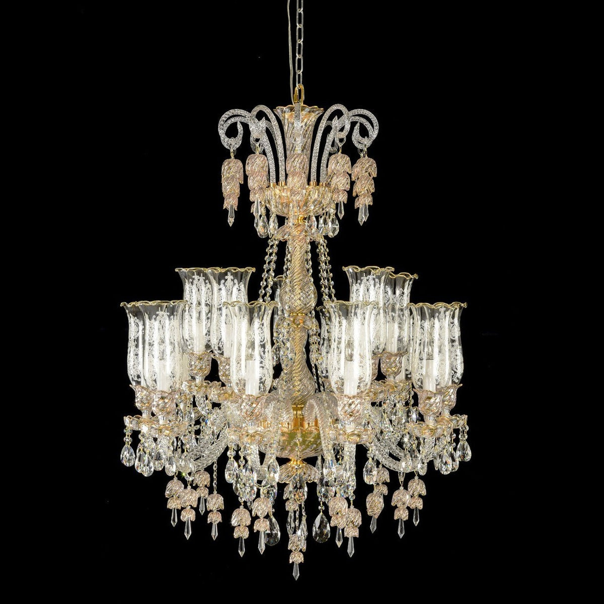 Garnier 15 Light Chandelier - Zelno Lighting