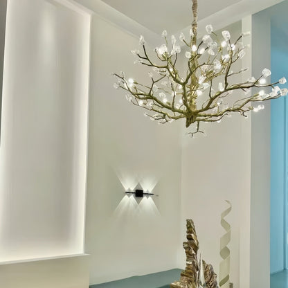 Gemstone Branch Chandelier with Artistic Design for Bedroom or Living Room - Zelno Lighting