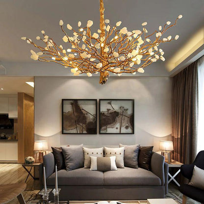 Gemstone Branch Chandelier - Zelno Lighting