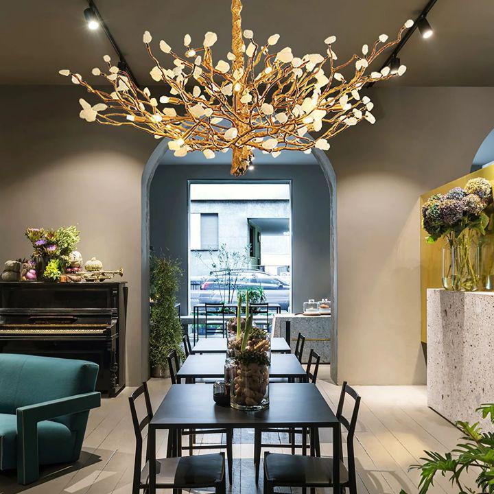 Gemstone Branch Chandelier - Zelno Lighting