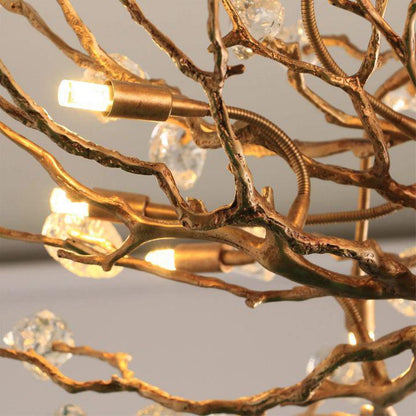 Gemstone Branch Chandelier - Zelno Lighting