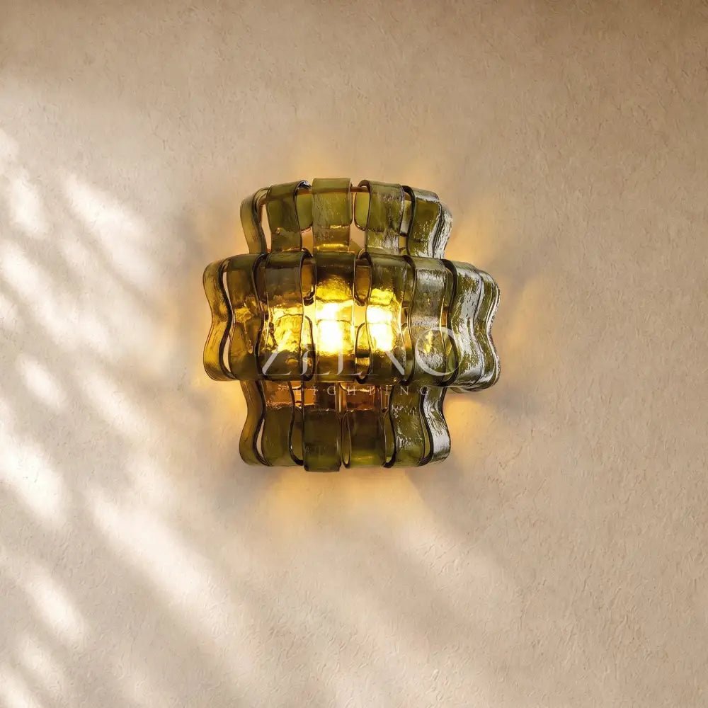 Ghiacci Glass Wall Sconce - Zelno