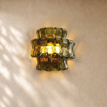 Ghiacci Glass Wall Sconce - Zelno