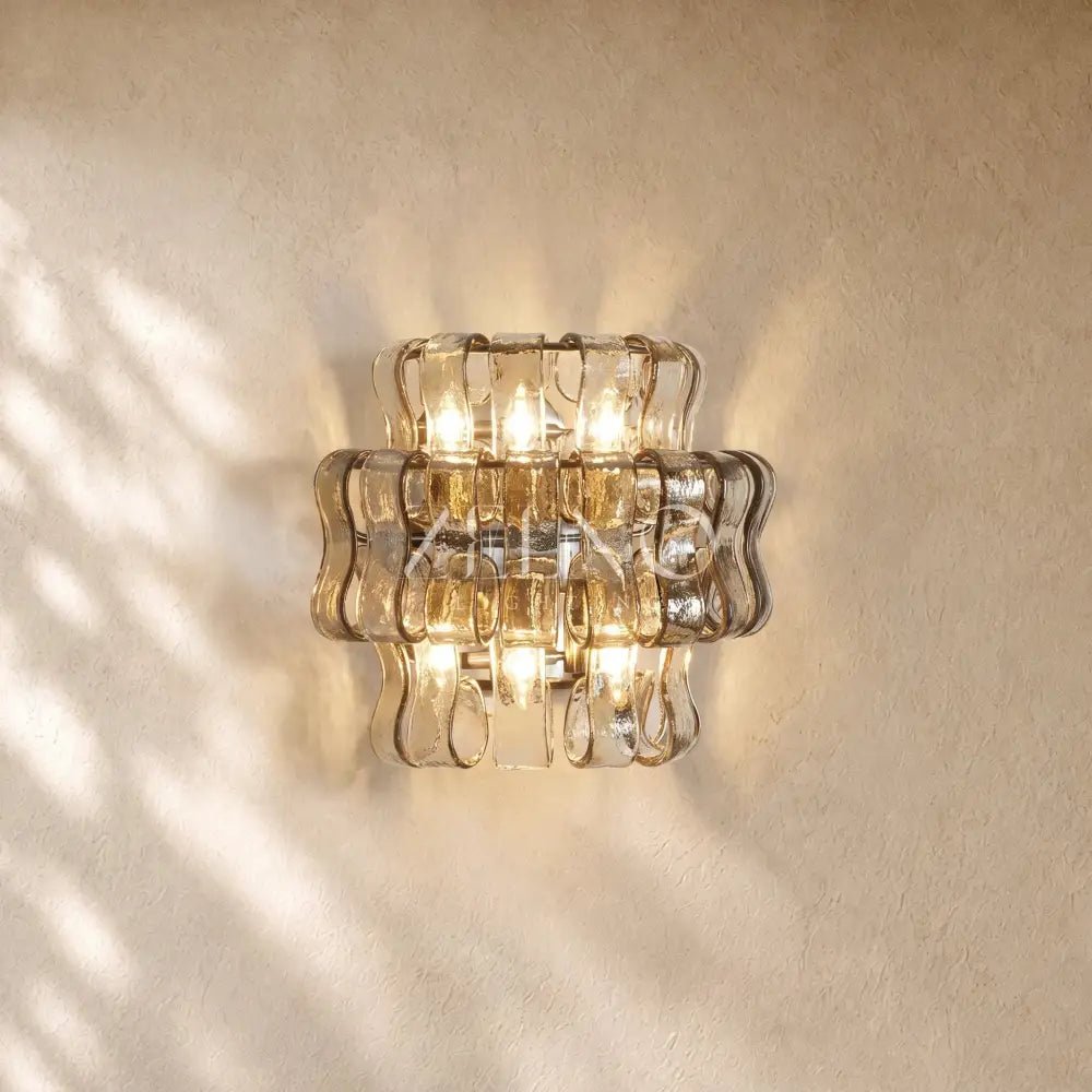 Ghiacci Glass Wall Sconce - Zelno