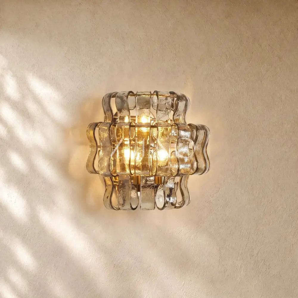Ghiacci Glass Wall Sconce - Zelno