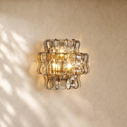 Ghiacci Glass Wall Sconce - Zelno