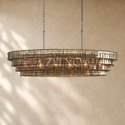 Ghiacci Oval Chandelier - Zelno