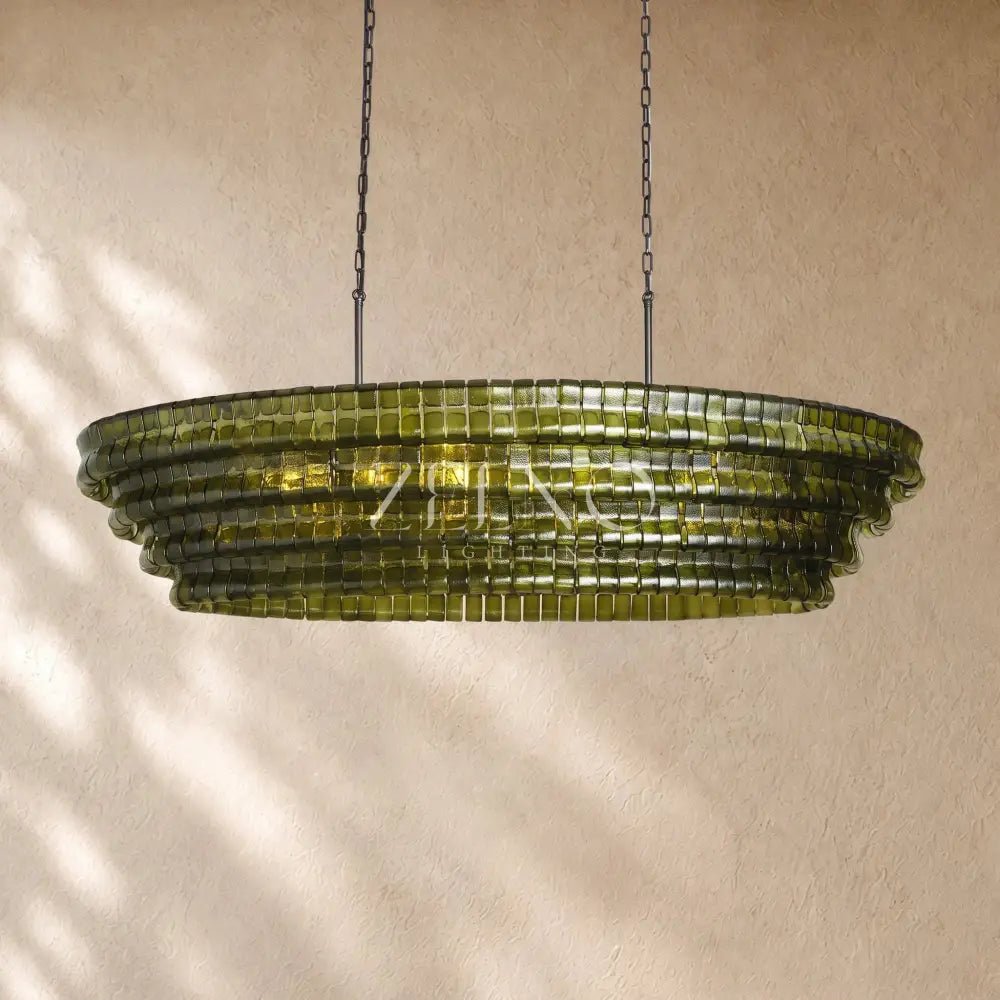 Ghiacci Oval Chandelier - Zelno