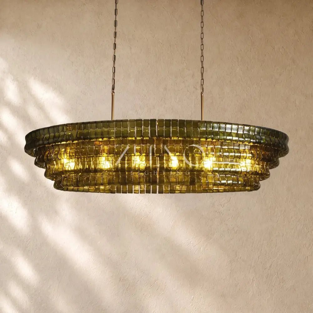 Ghiacci Oval Chandelier - Zelno