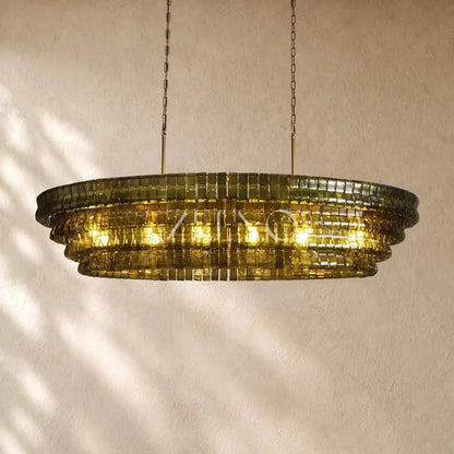 Ghiacci Oval Chandelier - Zelno