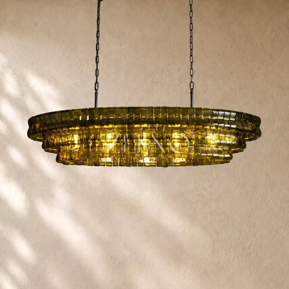 Ghiacci Oval Chandelier - Zelno