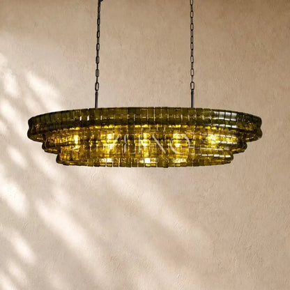Ghiacci Oval Chandelier - Zelno