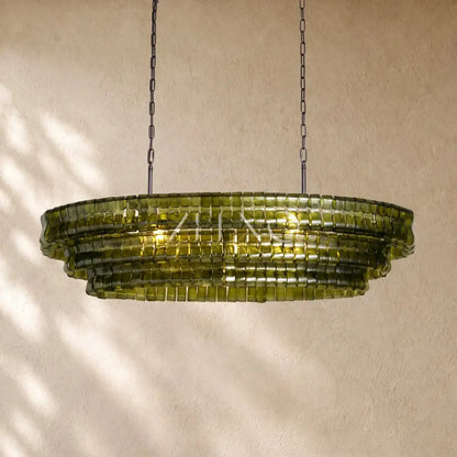 Ghiacci Oval Chandelier - Zelno
