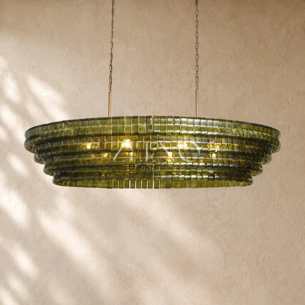 Ghiacci Oval Chandelier - Zelno