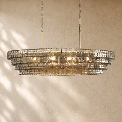 Ghiacci Oval Chandelier - Zelno