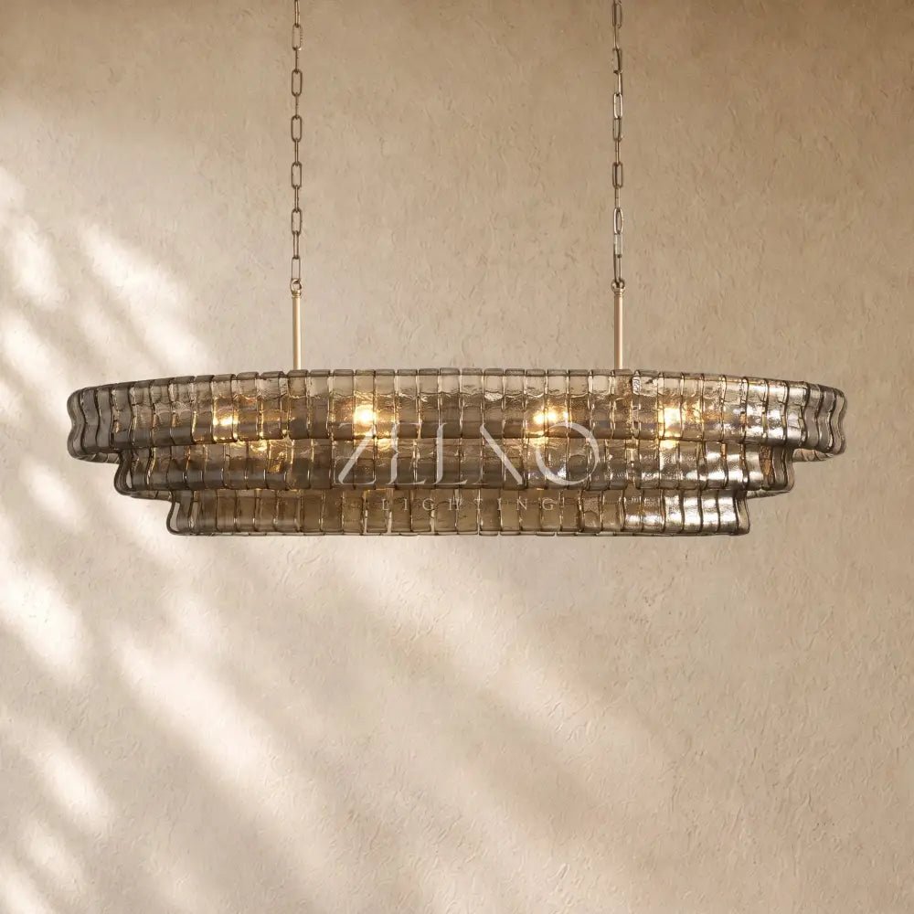 Ghiacci Oval Chandelier - Zelno